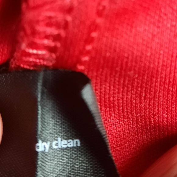 Lane Bryant Women's Lace Dress Bell Sleeve Red Plus Size 16W Zip Back Keyhole - Picture 9 of 9